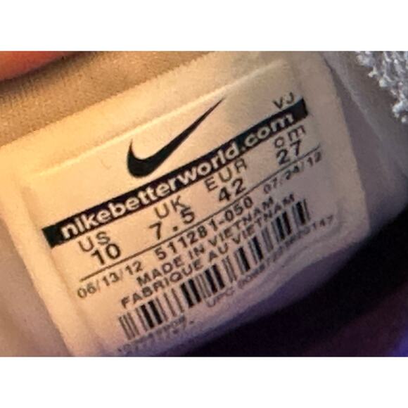 🖤Host Pick! Nike sneakers purple cheetah! 4 for $20 - Picture 11 of 14